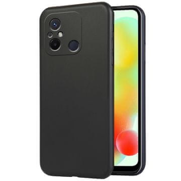 GS Tanek ovitek za Xiaomi Redmi 12C, Slim CamShield, črn