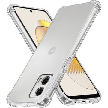GS Ovitek za Motorola Moto G73 5G, odporen proti padcem, prozoren
