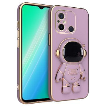 GS Ovitek za Xiaomi Redmi 12C, Astronaut, vijoličen
