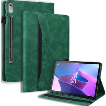 GS Ovitek za Lenovo Tab P11 Pro Gen 2 TB132FU TB132XU 11.2", klasičen, z držalom za pisalo, zelen
