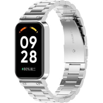 GS Zapestnica za Xiaomi Redmi Smart Band 2 / Xiaomi Smart Mi Band 8 Active, srebrna
