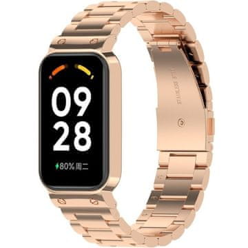 GS Zapestnica za Xiaomi Redmi Smart Band 2 / Xiaomi Smart Mi Band 8 Active, roza zlata