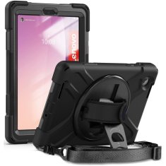 GS Ovitek za Lenovo Tab M8 Gen 4 TB-300FU, oklepni zaščitni, črn