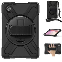 GS Ovitek za Lenovo Tab M8 Gen 4 TB-300FU, oklepni zaščitni, črn
