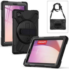 GS Ovitek za Lenovo Tab M8 Gen 4 TB-300FU, oklepni zaščitni, črn