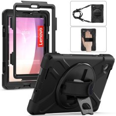 GS Ovitek za Lenovo Tab M8 Gen 4 TB-300FU, oklepni zaščitni, črn