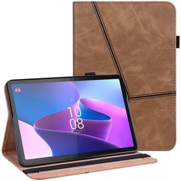 GS Ovitek za Lenovo Tab P11 Gen 2 TB350FU TB350XU 11,5", klasičen, z držalom za pisalo, rjav