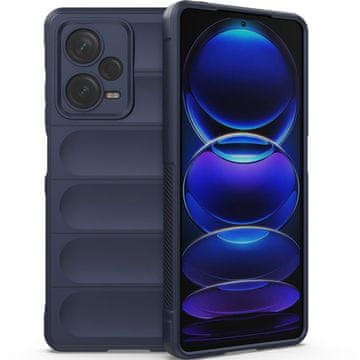 GS Xiaomi Redmi Note 12 Pro+ 5G igralni ovitek, odporen proti udarcem, temno moder