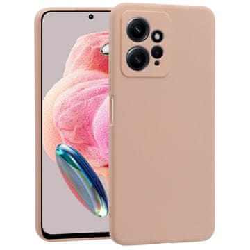 GS Ovitek za Xiaomi Redmi Note 12 4G, Silikonski Lite, roza