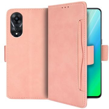 GS Ovitek za Oppo A78 5G, reža za kartico, roza