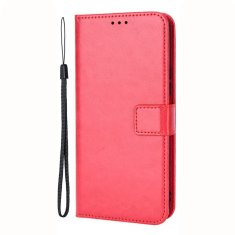 GS Ovitek denarnica Crazy Horse za OnePlus Nord CE 3 Lite 5G, rdeč