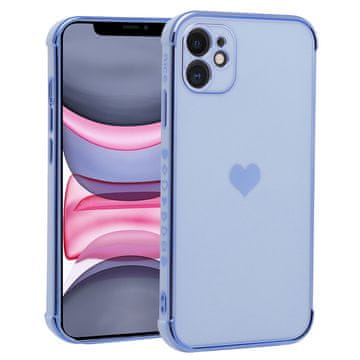 GS Ovitek za Apple iPhone 11, elektro srce, moder