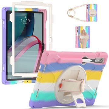 GS Ovitek za Lenovo Tab P11 Pro Gen 2 TB132FU TB132XU 11,2", oklepljen, vrtljiv za 360 stopinj, barvit