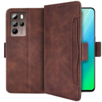 GS Ovitek za HTC U23 Pro, reža za kartico, rjav