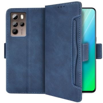 GS Preklopni ovitek za HTC U23 Pro, reža za kartico, temno moder