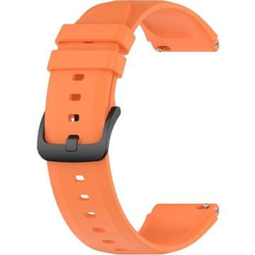 GS Univerzalni silikonski pašček 22 mm, oranžen