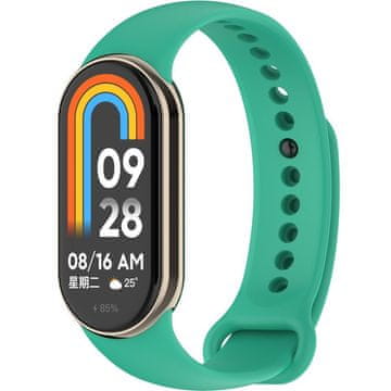 GS Silikonski pašček za Xiaomi Smart Band 10 / 9 / 8, zelen