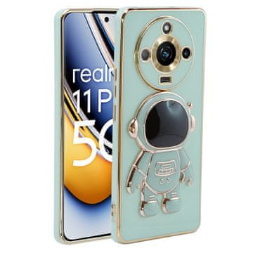 GS Ovitek za Realme 11 Pro / 11 Pro+ Astronaut, zelen
