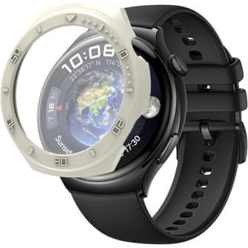 GS Zaščitni ovitek za Huawei Watch 4, bel
