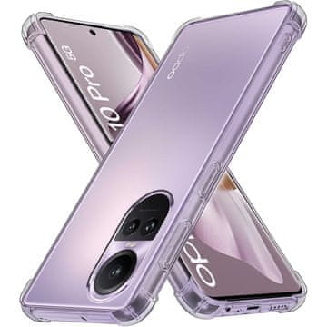 Overboard Ovitek za Oppo Reno 10 / 10 Pro, odporen proti padcem, prozoren