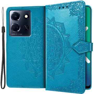GS Ovitek za Infinix Note 30 5G, Mandala, moder