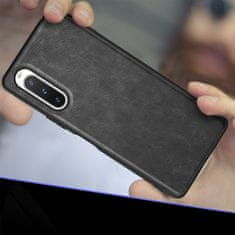 GS Usnjen ovitek za Sony Xperia 10 V, črn