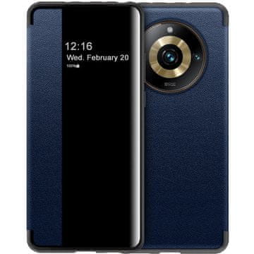 GS Ovitek za Realme 11 Pro 5G / 11 Pro+ 5G s stranskim preklopom, moder