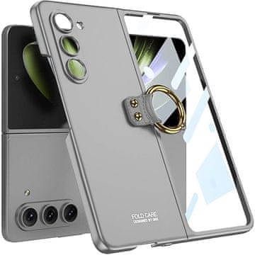Overboard Ovitek za Samsung Galaxy Z Fold 5 5G, tanek ovitek GKK, siv