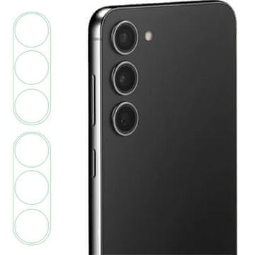 GS Kaljeno steklo za kamero Samsung Galaxy Z Fold5 5G, prozorno (2 kosa)
