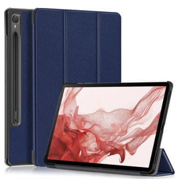 GS Ovitek za Samsung Galaxy Tab S9 s pisalom, temno moder