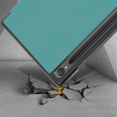 GS Pametni ovitek za Samsung Galaxy Tab S9 z držalom za pisalo, zelen