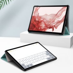 GS Pametni ovitek za Samsung Galaxy Tab S9 z držalom za pisalo, zelen