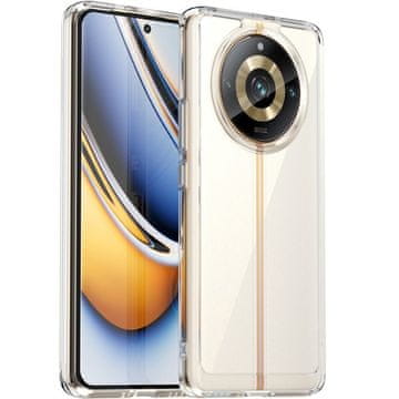 GS Ovitek za Realme 11 Pro 5G / 11 Pro+ 5G, Fusion Hybrid, prozoren
