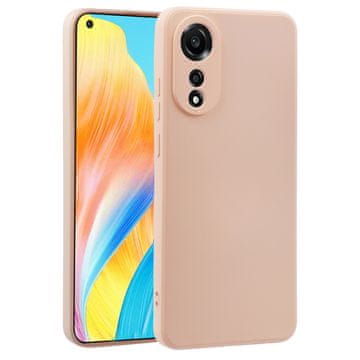 GS Ovitek za Oppo A78 4G, Silikonski Lite, roza