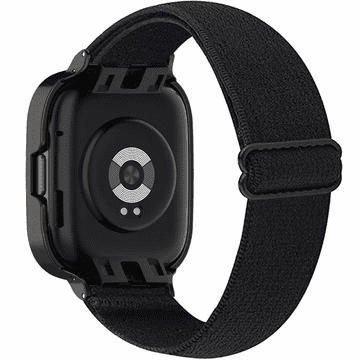 GS Najlonski pašček za Xiaomi Redmi Watch 3 Active, črne barve