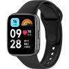 Silikonski pašček za Xiaomi Redmi Watch 3 Active, črne barve