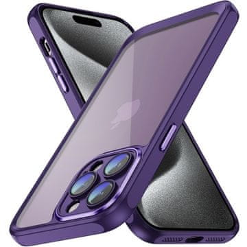 Overboard Ovitek za iPhone 15 Pro Max, zaščita pred udarci , temno vijolična