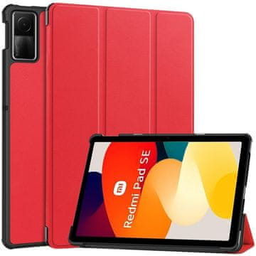 GS Ovitek za Xiaomi Redmi Pad SE 11", Smartcase, rdeč
