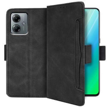 GS Ovitek za Motorola Moto G14, reža za kartico, črn