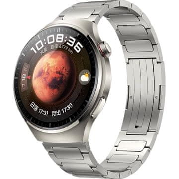GS Univerzalna jeklena zapestnica 22 mm, titan