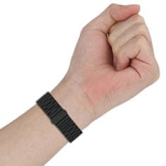 GS Jeklena zapestnica za Xiaomi Redmi Watch 3 Active, črna