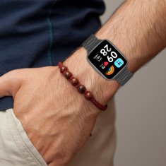 GS Jeklena zapestnica za Xiaomi Redmi Watch 3 Active, črna