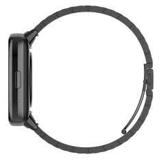 GS Jeklena zapestnica za Xiaomi Redmi Watch 3 Active, črna