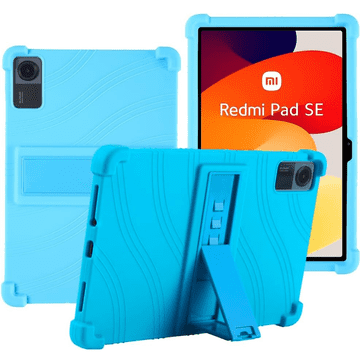 GS Silikonski ovitek za Xiaomi Redmi Pad SE 11", Impact, oklepljen, moder