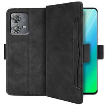 GS Ovitek za Motorola Edge 40 Neo, reža za kartico, črn