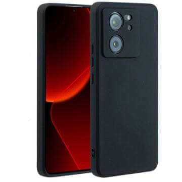GS Ovitek za Xiaomi 13T / 13T Pro, Silikonski Lite, črn