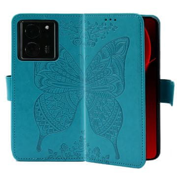 GS Ovitek za Xiaomi 13T / 13T Pro, metuljček, moder