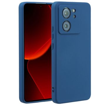 GS Ovitek za Xiaomi 13T / 13T Pro, Silikonski Lite, Temno moder