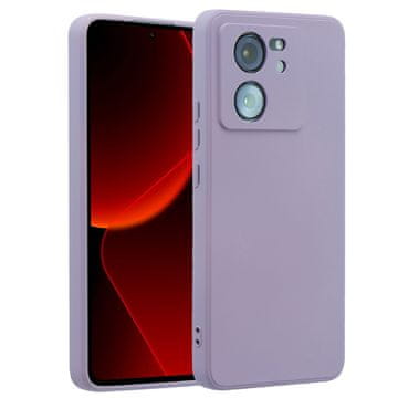 GS Ovitek za Xiaomi 13T / 13T Pro, Silikonski Lite, vijoličen