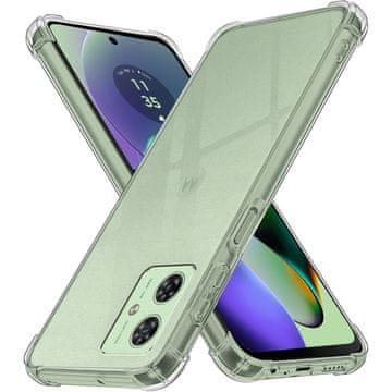 Overboard Ovitek za Motorola Moto G54 5G, odporen proti padcem, prozoren